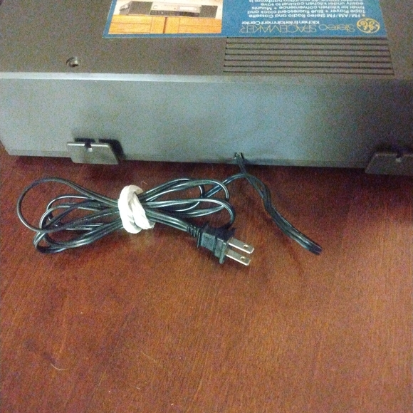 Vintage GE Stereo Spacemaker Audio Cassette Tape Player AM FM Radio Works Great - Picture 6 of 9